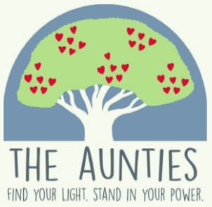 The Aunties logo
